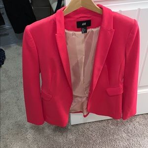 Hot pink blazer